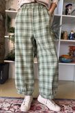 Patrick Plaid Brushed Cotton Demi Bloom Pant Meadow